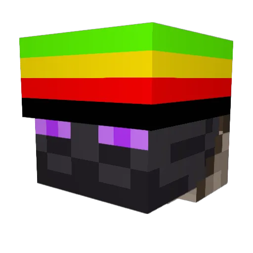 TULLIN666 Minecraft avatar head, 3D render