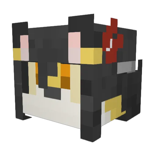 TURAIsan3489 Minecraft avatar head, 3D render