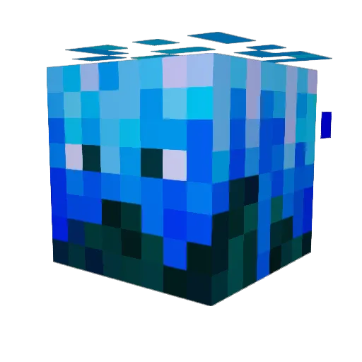 TURB0JACKEDBEAST Minecraft avatar head, 3D render