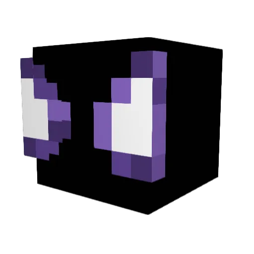 TUREKING12 Minecraft avatar head, 3D render