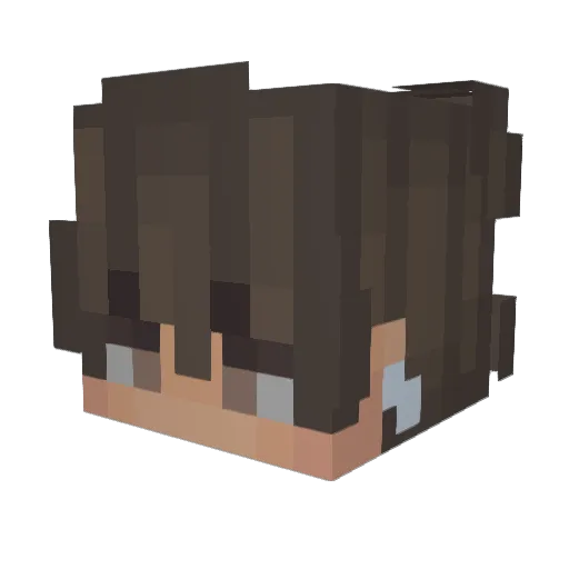 TURkEY_K1NG Minecraft avatar head, 3D render