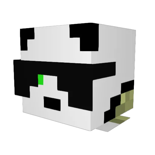 TUTOSJAVI42 Minecraft avatar head, 3D render