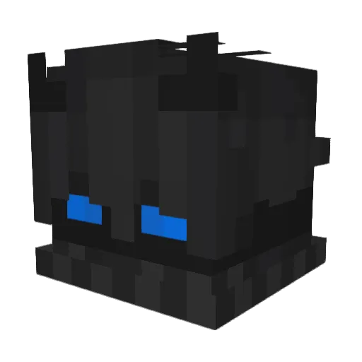 TVCentar Minecraft avatar head, 3D render