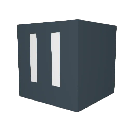 TVremote47 Minecraft avatar head, 3D render