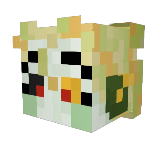 Minecraft-Avatar von TW0_Muffins: Kopf als 3D-Render