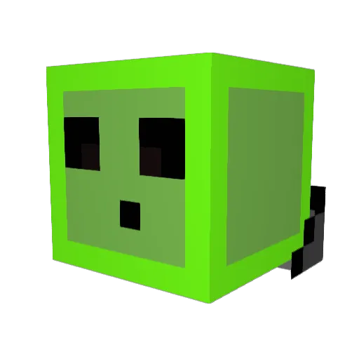 TWIG122 Minecraft avatar head, 3D render