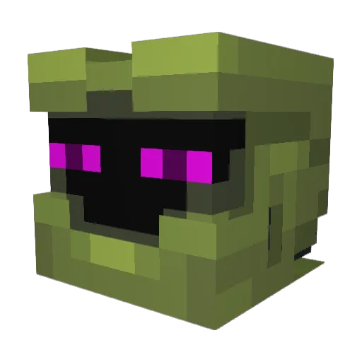 TWININGS_TEA Minecraft avatar head, 3D render