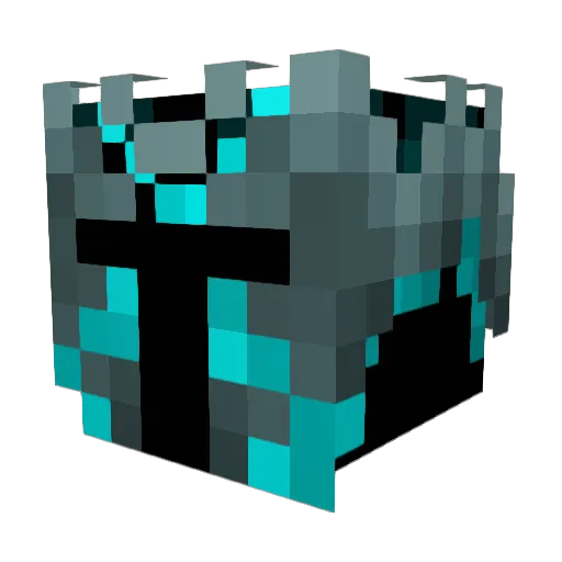 TWZTrapZ Minecraft avatar head, 3D render