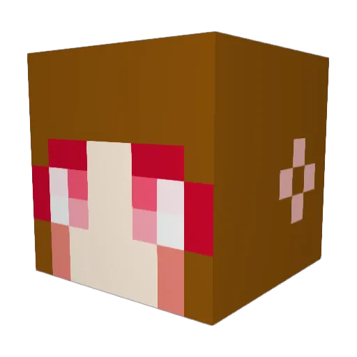 TW_last_goodbiye Minecraft avatar head, 3D render