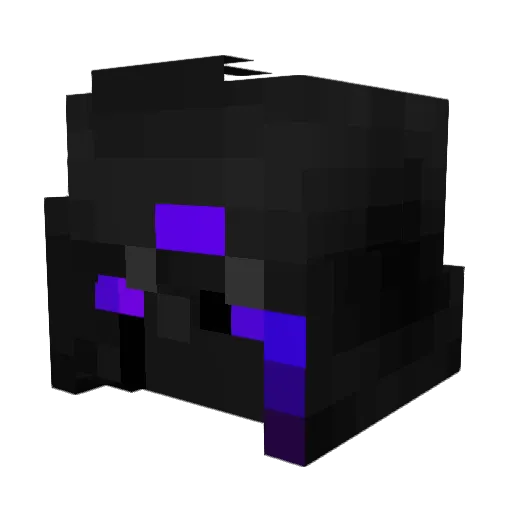 TXERU1 Minecraft avatar head, 3D render