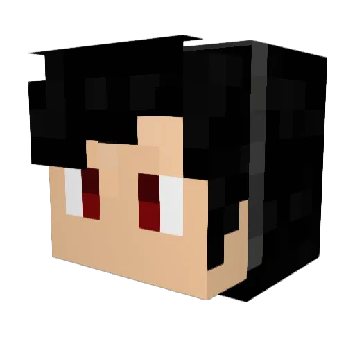 TXTbone23XT Minecraft avatar head, 3D render