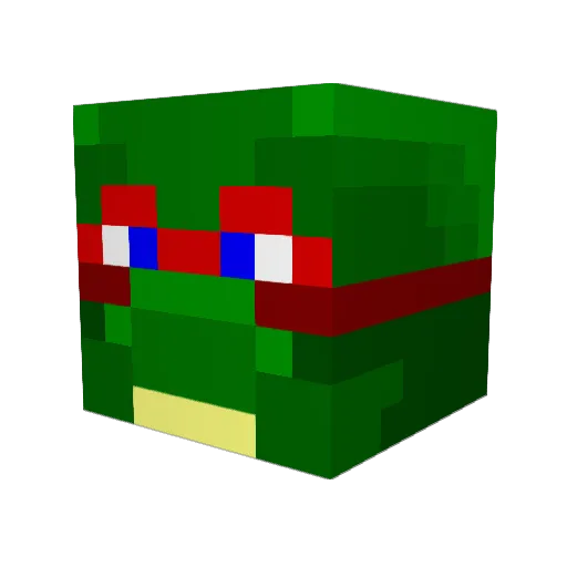 TXbuckeye Minecraft avatar head, 3D render