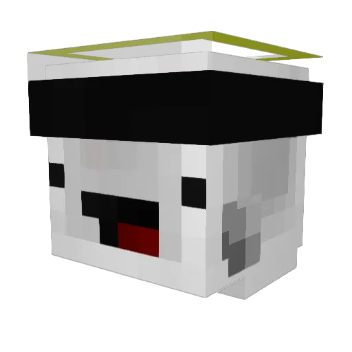 TYOKOTIPPU_LOL Minecraft avatar head, 3D render