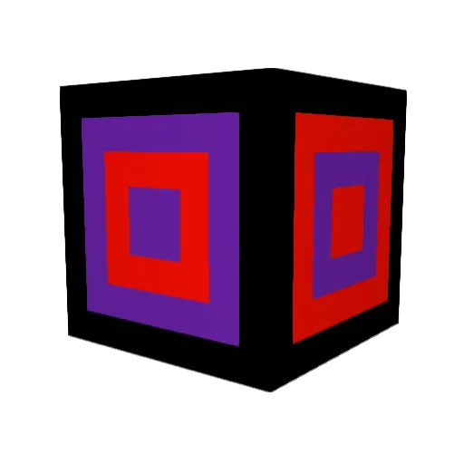 TYRCGC Minecraft avatar head, 3D render