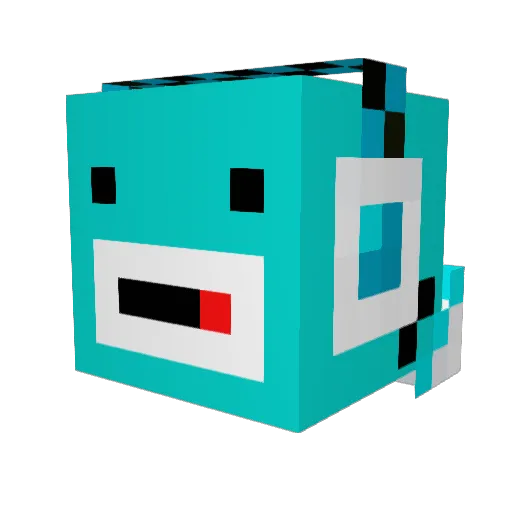 TYRUS__ Minecraft avatar head, 3D render