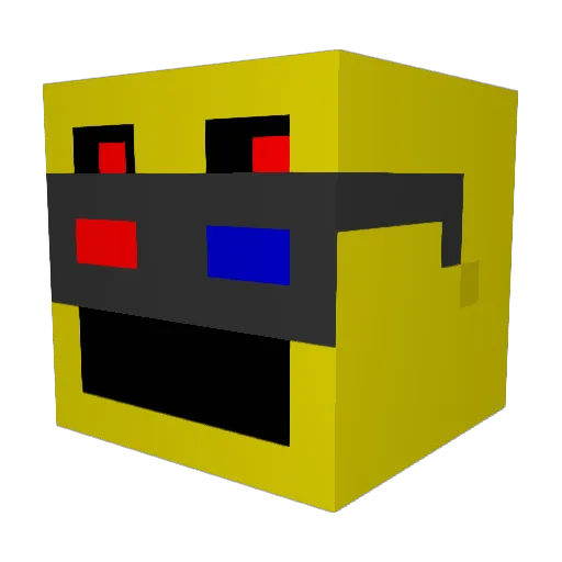TYSON1107 Minecraft avatar head, 3D render