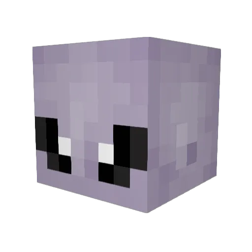 TYVANGOGH Minecraft avatar head, 3D render