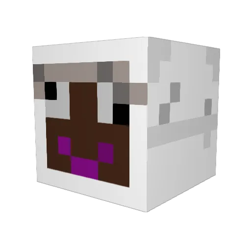 TY_Mur Minecraft avatar head, 3D render