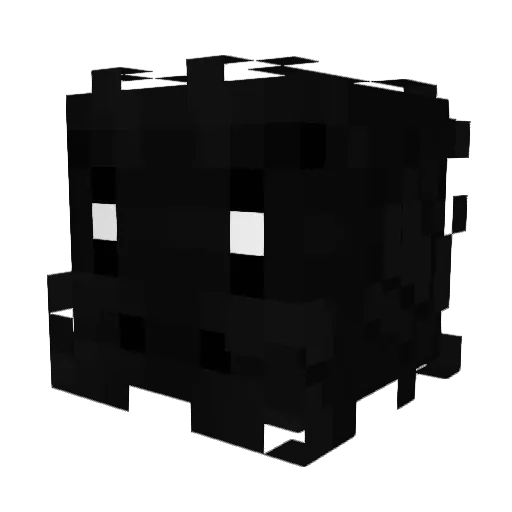 T_A_B_ Minecraft avatar head, 3D render