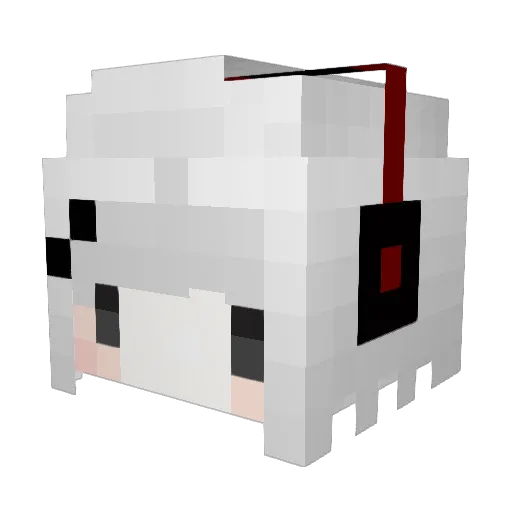 T_Expedition Minecraft avatar head, 3D render