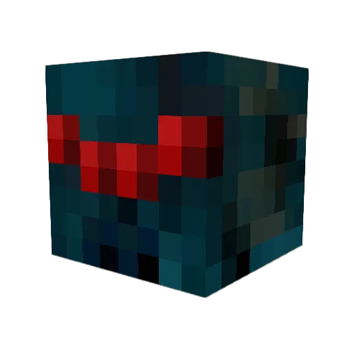 T_Hog Minecraft avatar head, 3D render