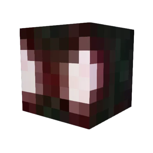 T_K_Y Minecraft avatar head, 3D render
