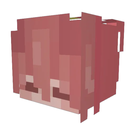 T_La_Bone Minecraft avatar head, 3D render