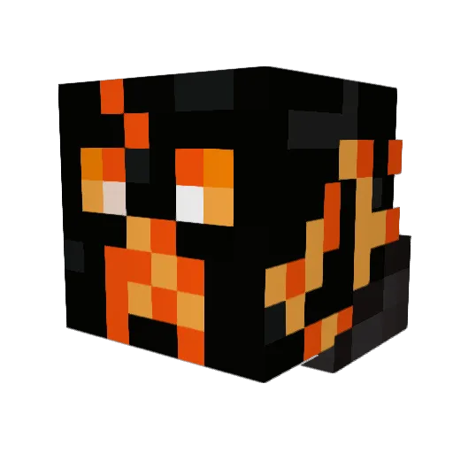 T_ManX Minecraft avatar head, 3D render