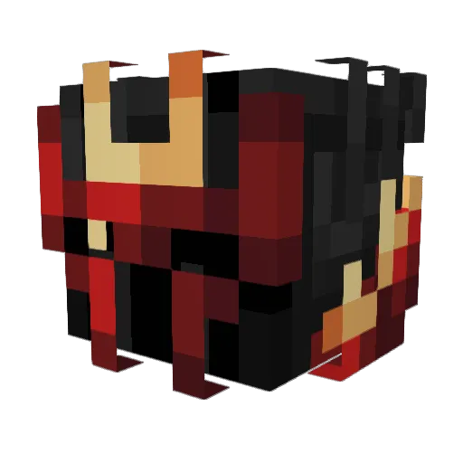 T_R_S_R_ Minecraft avatar head, 3D render
