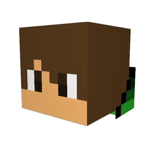 T_hijmen_T Minecraft avatar head, 3D render