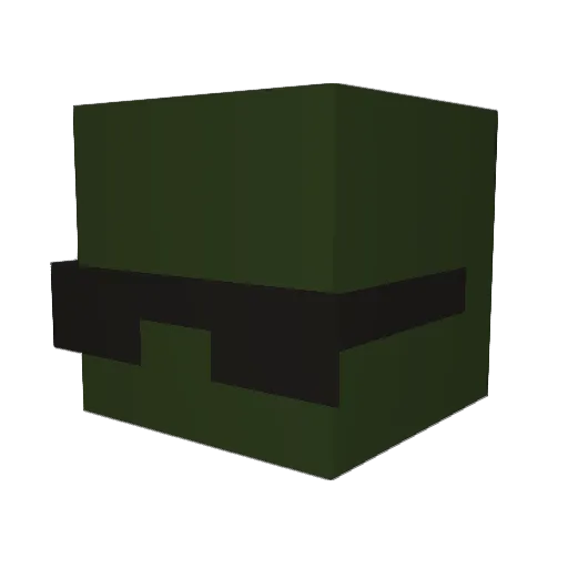 T_pott Minecraft avatar head, 3D render