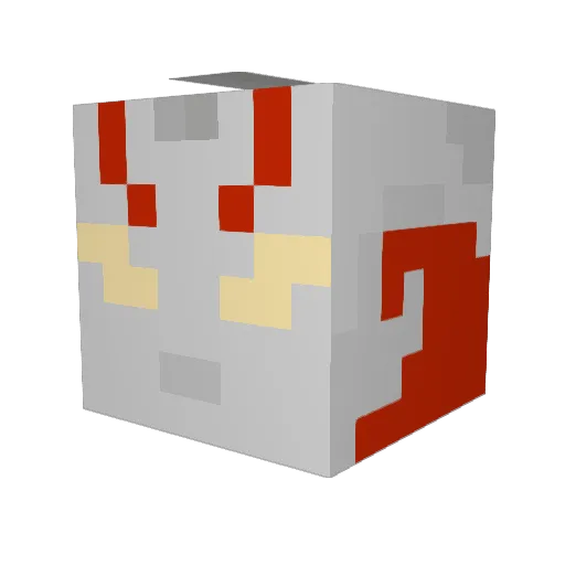 T_shen Minecraft avatar head, 3D render