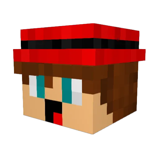 TaLiAreA2115 Minecraft avatar head, 3D render