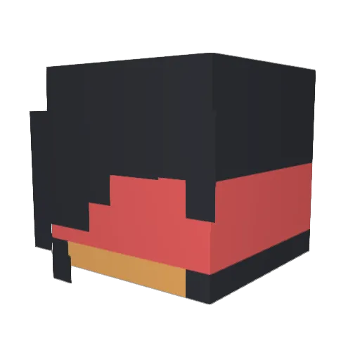 TaaazeAlt1 Minecraft avatar head, 3D render