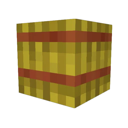 Taalistaar Minecraft avatar head, 3D render