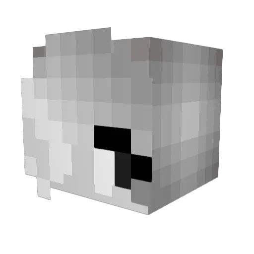 TabbyKatt12 Minecraft avatar head, 3D render