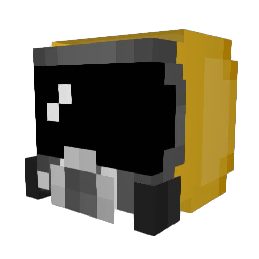 Tabcov Minecraft avatar head, 3D render