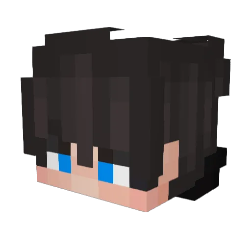 Tabiris87 Minecraft avatar head, 3D render