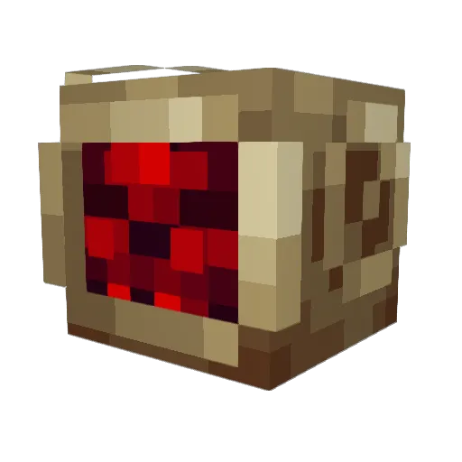 Tabiteuea Minecraft avatar head, 3D render