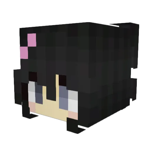 TabsTabs Minecraft avatar head, 3D render