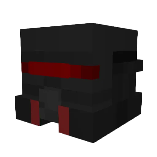 Tabulatelion Minecraft avatar head, 3D render