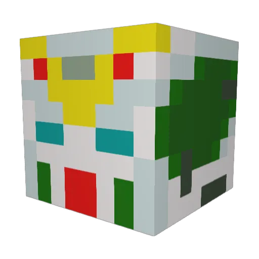 Tacaru93 Minecraft avatar head, 3D render