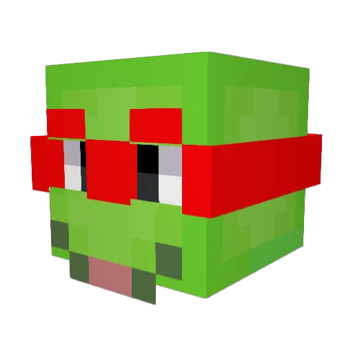 Tacitum_ Minecraft avatar head, 3D render