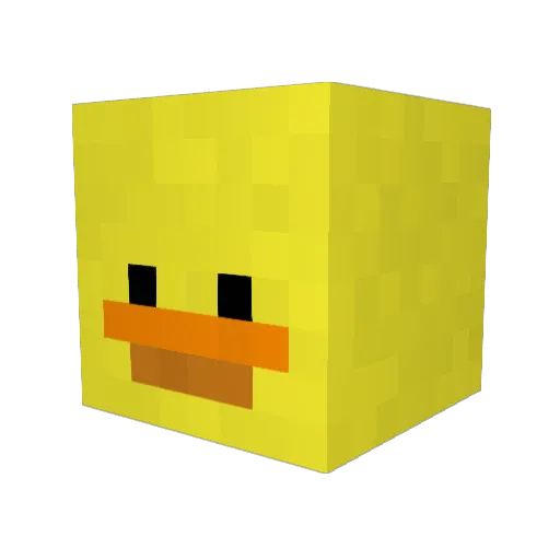 Tacklebait Minecraft avatar head, 3D render