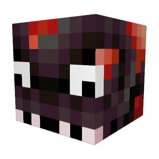 TacklessChain52 Minecraft avatar head, 3D render