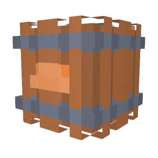 Taco3765 Minecraft avatar head, 3D render