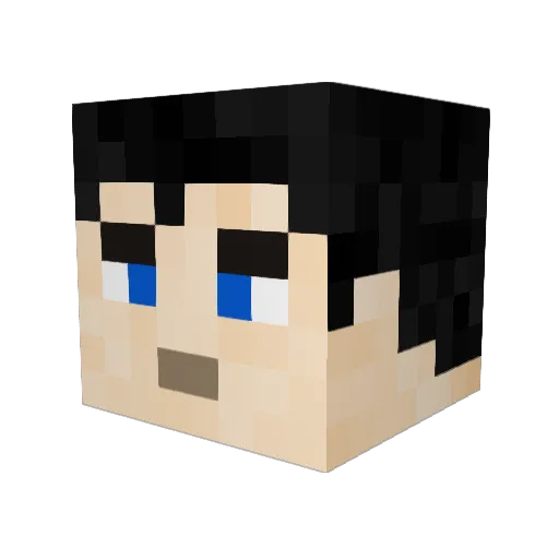 TacoBellYummy Minecraft avatar head, 3D render