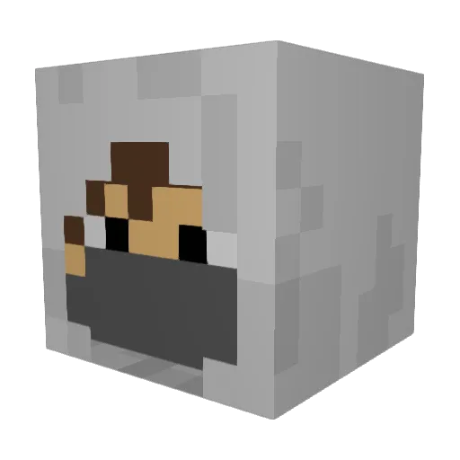 TacoBelliT Minecraft avatar head, 3D render