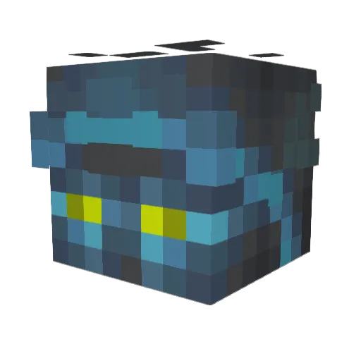 TacoGuy9 Minecraft avatar head, 3D render