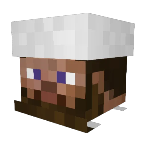 TacoJay_ Minecraft avatar head, 3D render